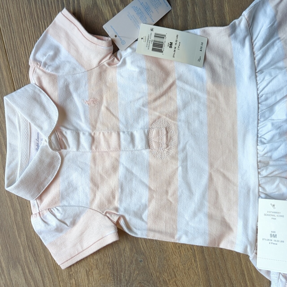 RALPH LAUREN Baby Dress NWT